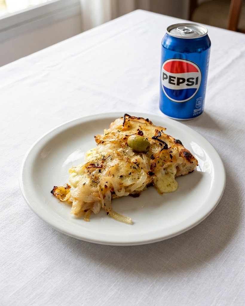Porcion de fugacheta rellena + Gaseosa