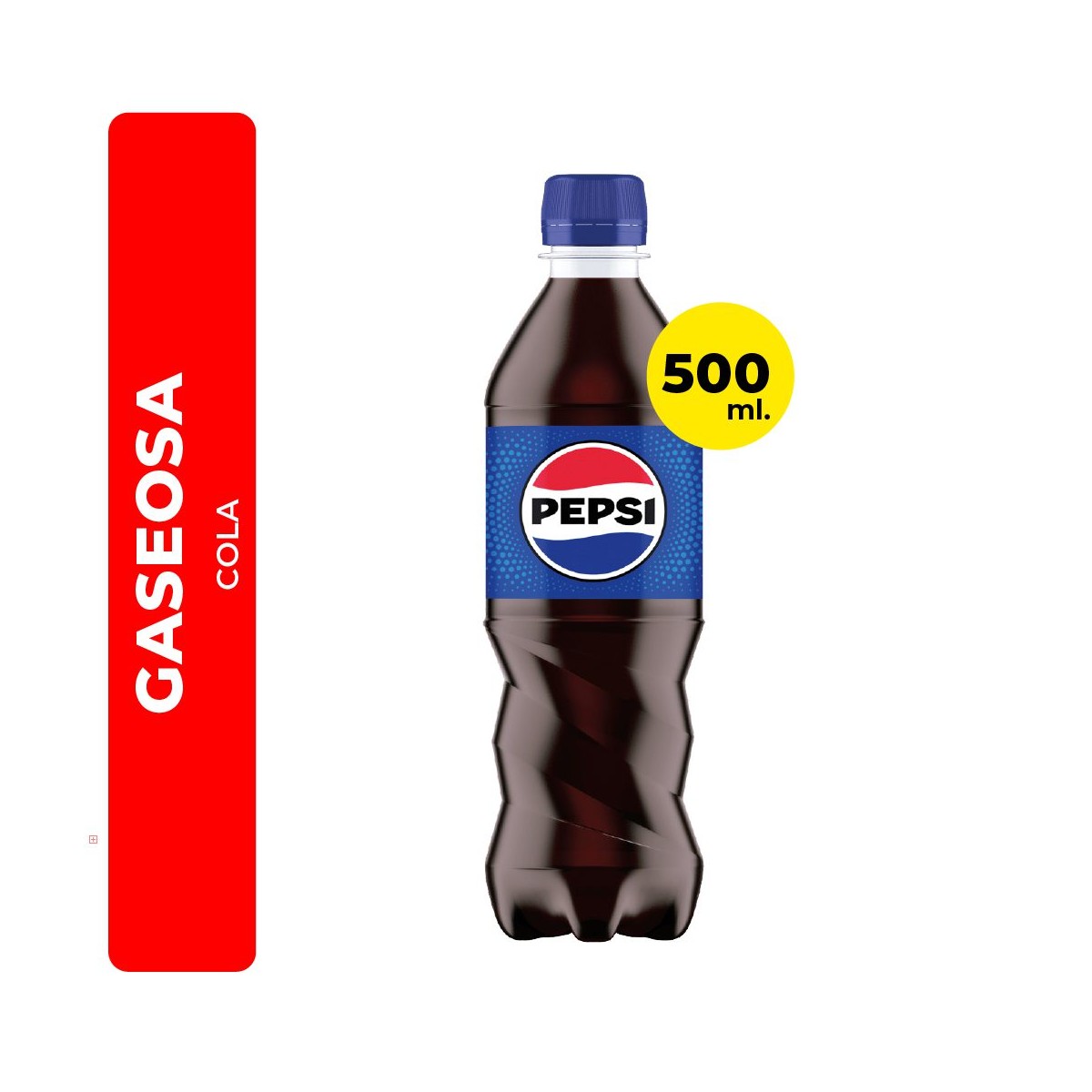 Botella de Geseosa Pepsi 500 ml