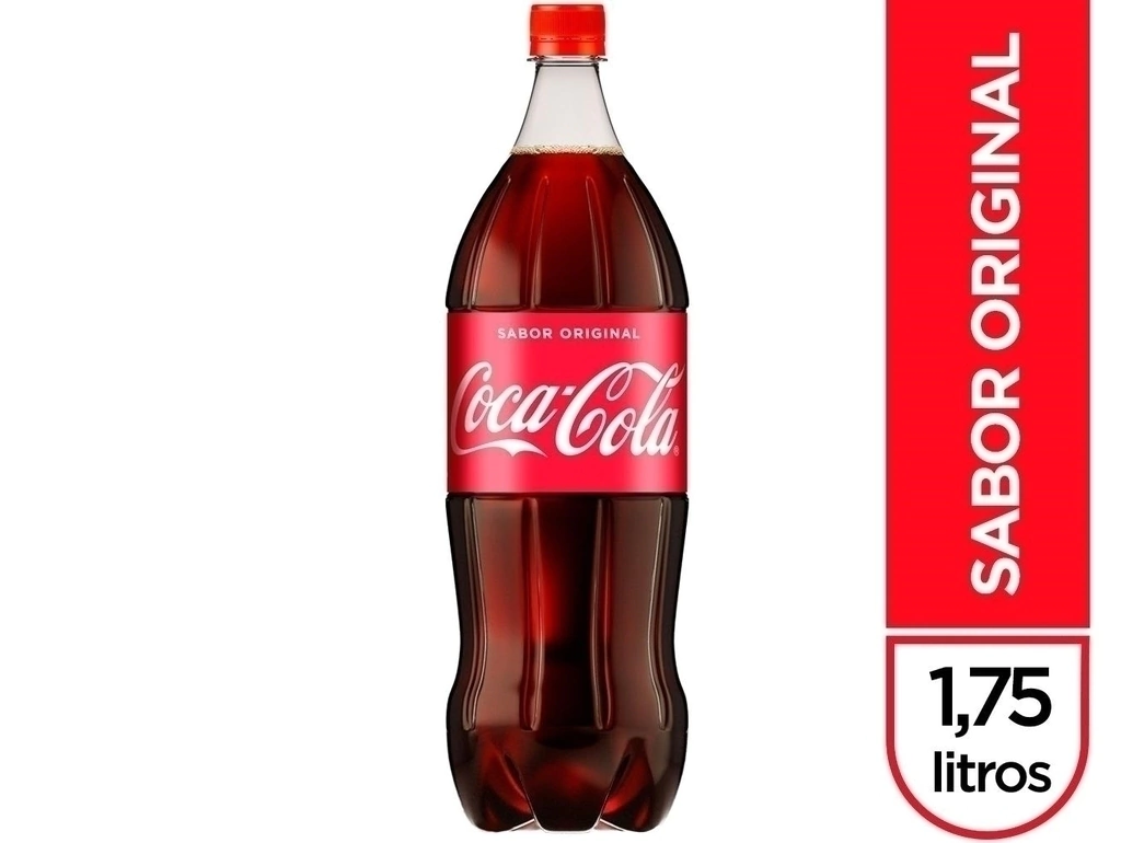 Botella de Gaseosa Cocacola 1,7 L