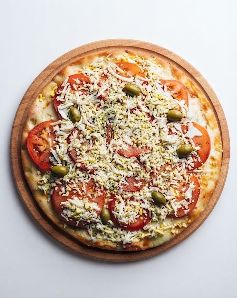 Pizza Napolitana c/ Huevo Grande
