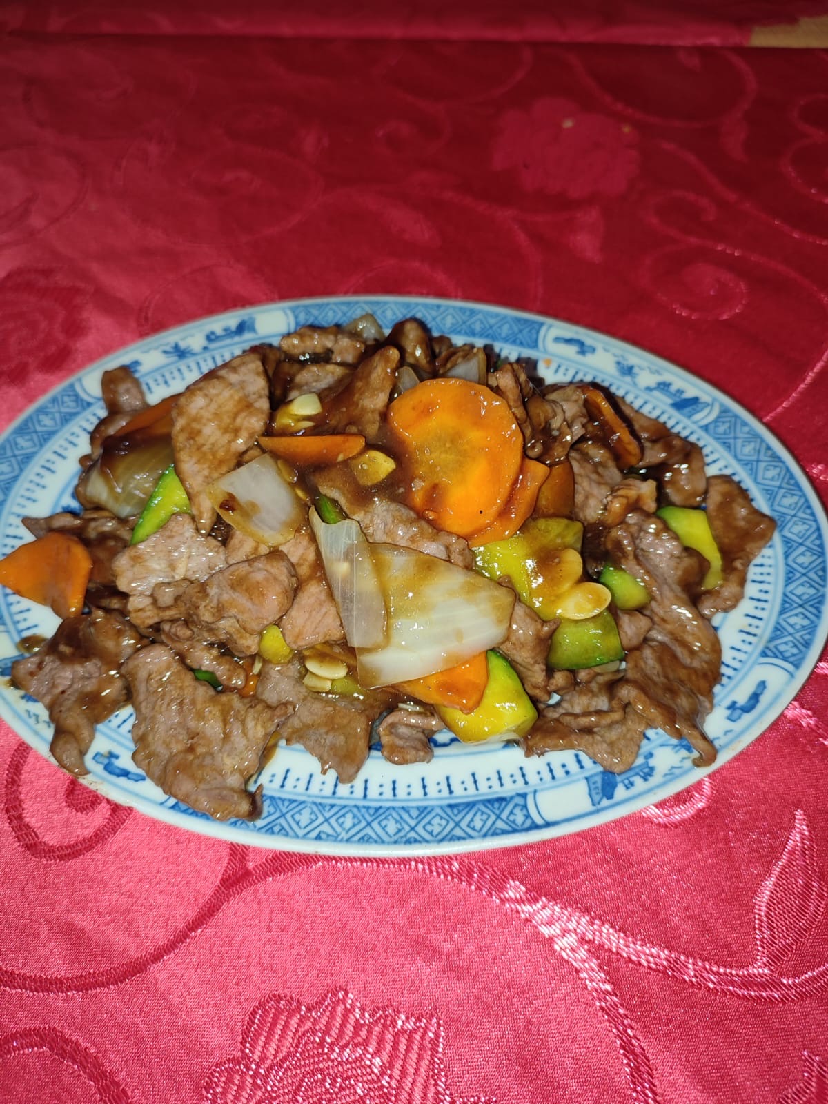 20. Carne con Salsa Picante (Gon Pao)
