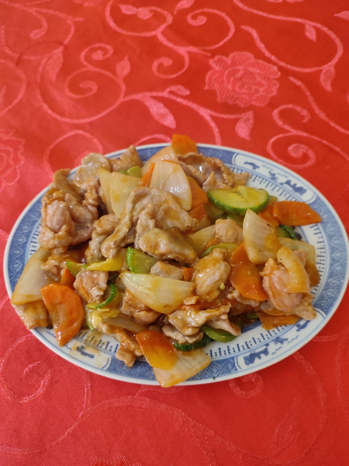 41. Cerdo con Ananá